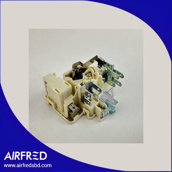 Caja de conexión para refrigerador, componente eléctrico.