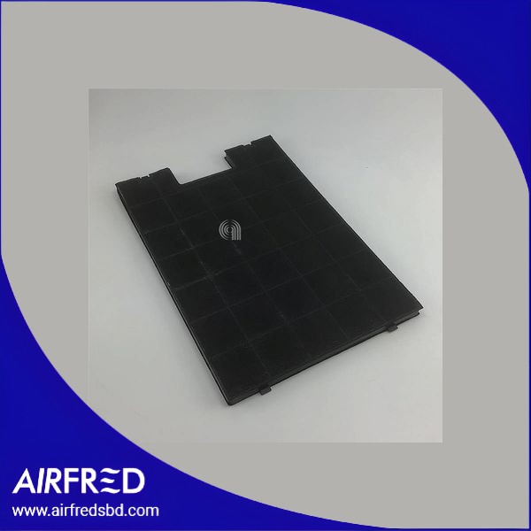 Filtro rectangular de carbón para campana extractora