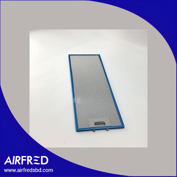 Filtro de grasa metálico 526x189,5x7 mm - código GOR407751