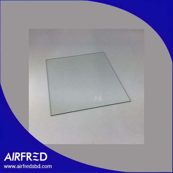 Estante de vidrio para frigorífico, 413x350x3 mm