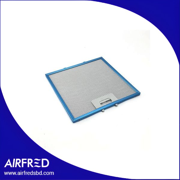 Filtro metálico de grasa para campana extractora 260x260x9,5 mm