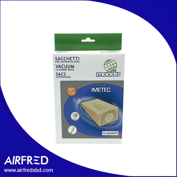 Conjunto de 10 bolsas de papel para aspiradora, sin marca.