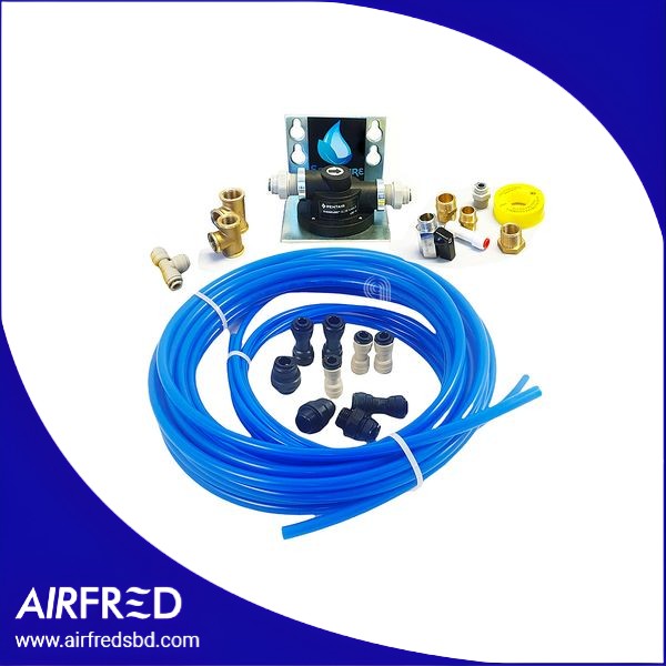 Kit de depuración de agua con cabezal de conexión para filtros