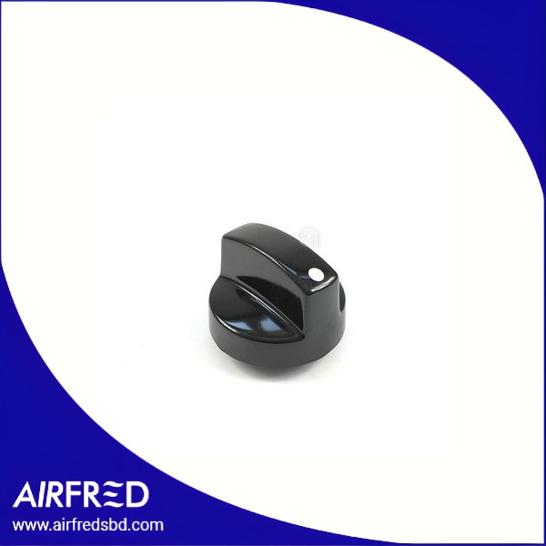 Manopola de gas negra para cocina 03140263