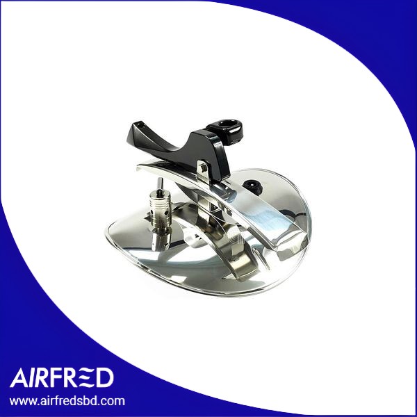 Tapa de olla a presión en acero inoxidable para ollas compatibles