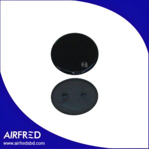 Capuchón auxiliar negro lucido para quemadores Hob BOMPANI - M00381114