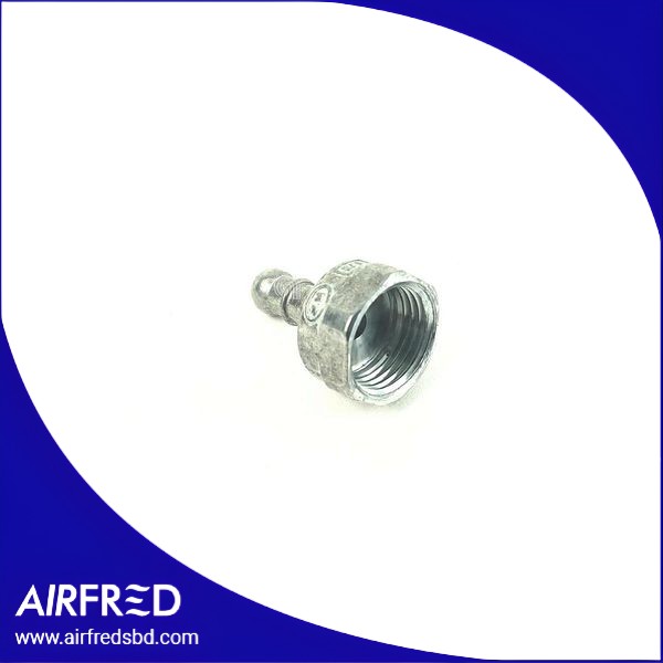 Conector de manguera de gas, diámetro 1/2 pulgada, tipo directo.