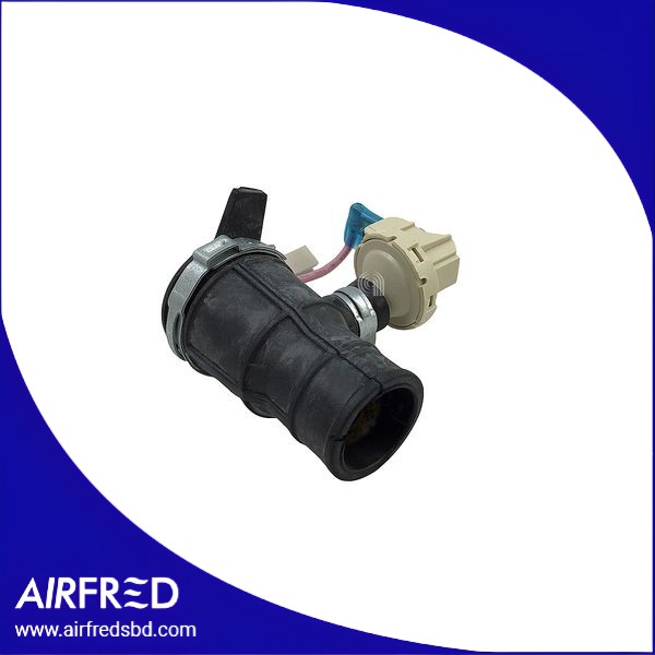 Sensor de nivel de resistencia para lavavajillas con microinterruptor.