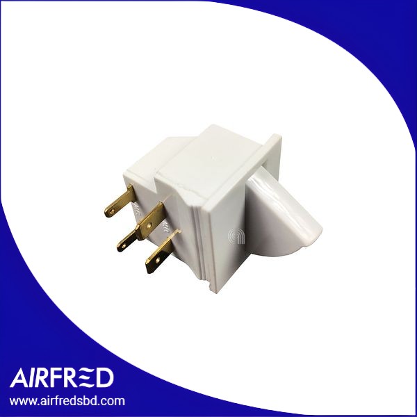 Interruptor de luz para frigorífico, 4 polos, repuesto original, SKU M6532007764.