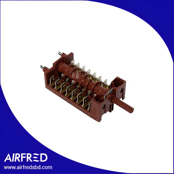 Conmutador original de repuesto para horno, componente de control eléctrico.