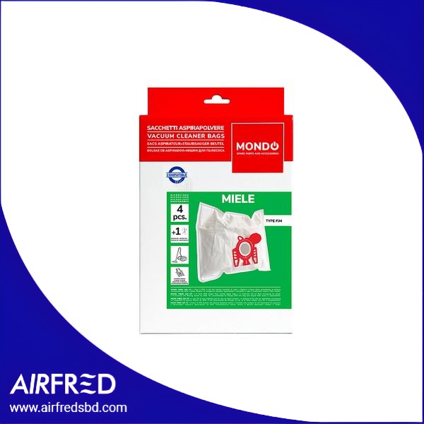 Conjunto de 4 bolsas para aspiradora, SKU MIE202M, compatible