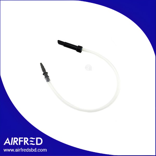 Tubo dispensador de leche para cafetera