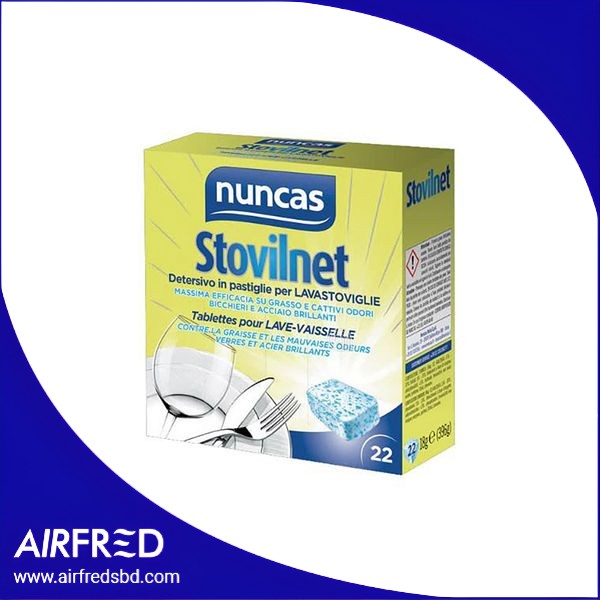 Detergente en tabletas para lavavajillas, 22 pastillas, código NUN4000496