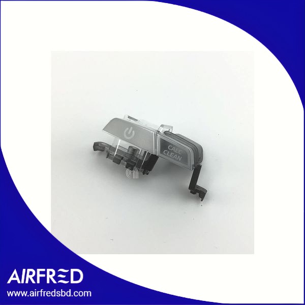 Ensamblaje de marco de botón para plancha