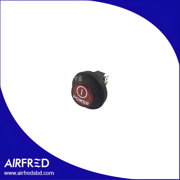 Interruptor rojo para plancha