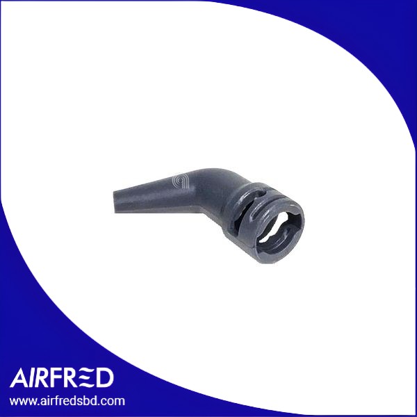 Boquilla curva de vapor para limpiadora a vapor (repuesto original)