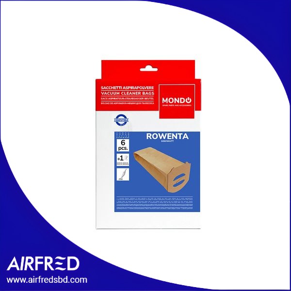 Set de bolsas para aspiradora, 6 unidades, código ROW103