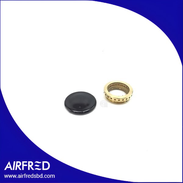 Conjunto piattello y anillo axial esmaltado S3215S3218 para placa de cocción