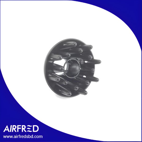 Difusor marrón para secador de cabello