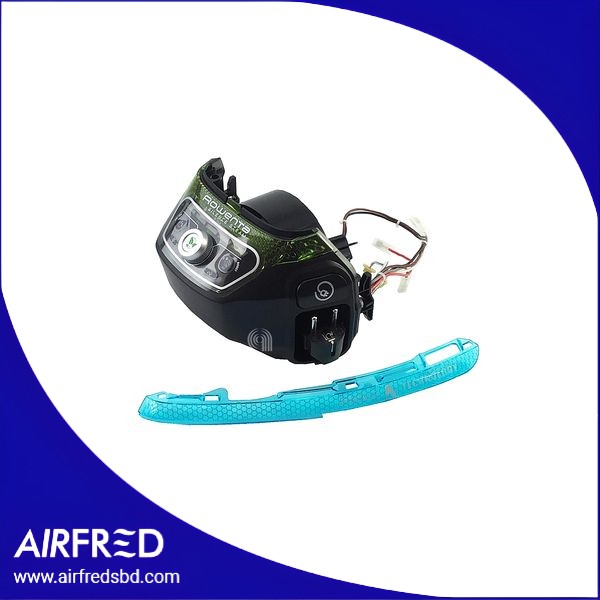 Cuerpo con tablero electrónico para plancha