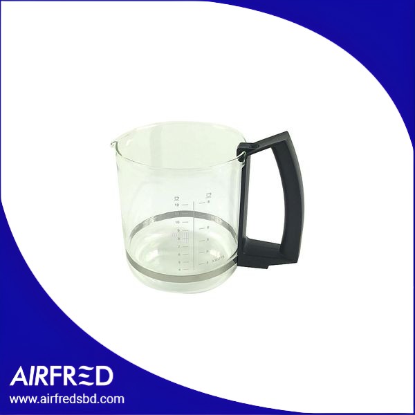 Cafetera de jarra original en negro