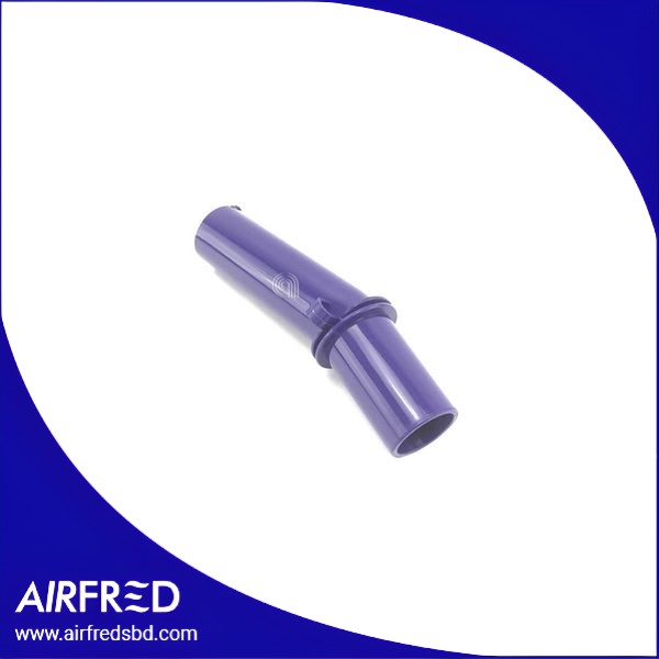 Tubo de acoplamiento con membrana azul para aspiradora