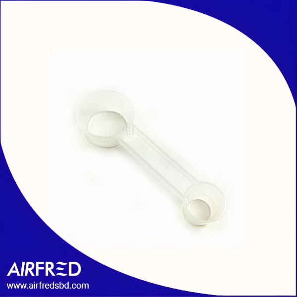 Cuchara dispensadora para panificadora en plástico blanco. SKU SEBSS-189353.