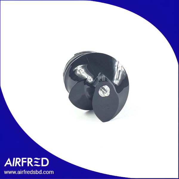 Propulsor de transporte de plástico negro para exprimidor