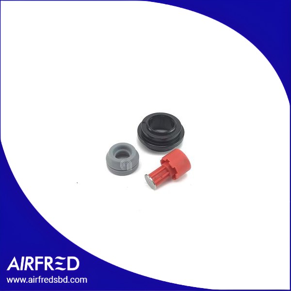 Conjunto indicador de presión y junta para olla a presión