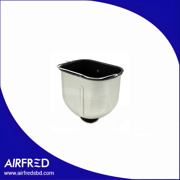 Cesta para máquina de pan, acero inoxidable, gris — SEBSS-986626