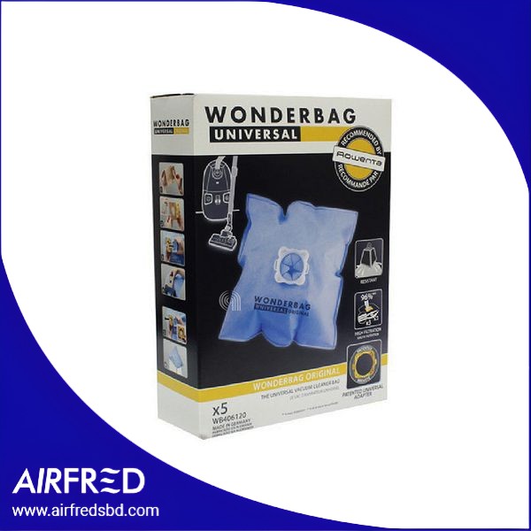 Conjunto de 5 bolsas de papel para aspirador WB406120 | SKU SEBWB406120