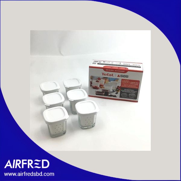 Conjunto de frascos para yogur, 6 piezas, accesorio de máquina