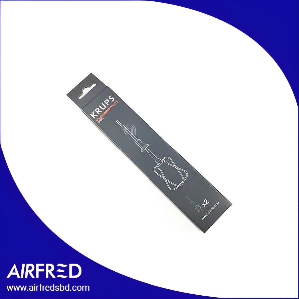 Conjunto de dos batidores de acero inoxidable para electrodomésticos