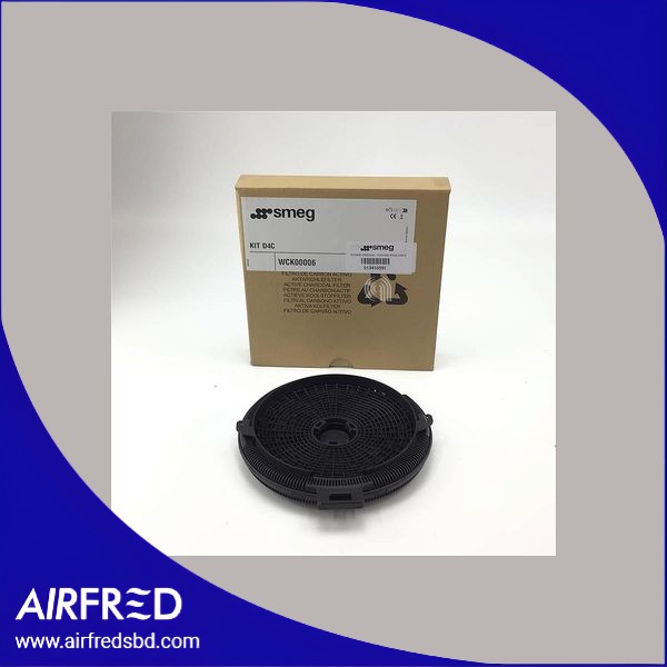 Filtro circular de carbono para campana extractora