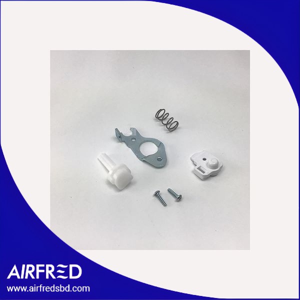 Conjunto de repuesto para frigorífico: boccola, muelle y gancho