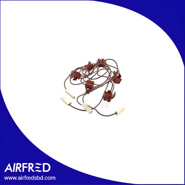 Cadena de ignición para placa de cocción, repuesto original.