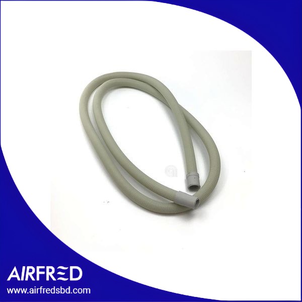 Manguera de desagüe para lavadora, componente de drenaje.