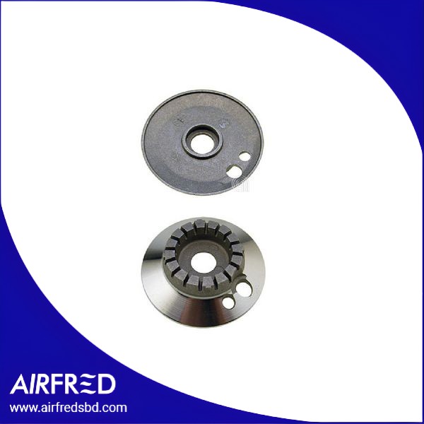 Quemador de aluminio para placa de cocción