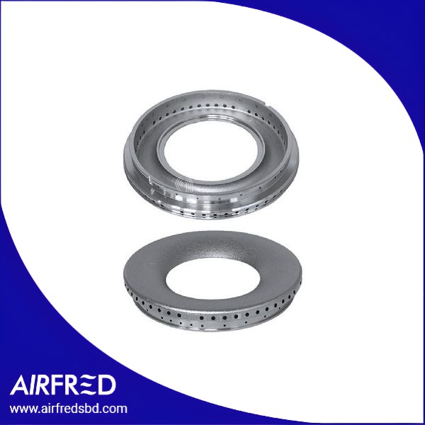 Corona externa ultrarrápida para placa de cocción