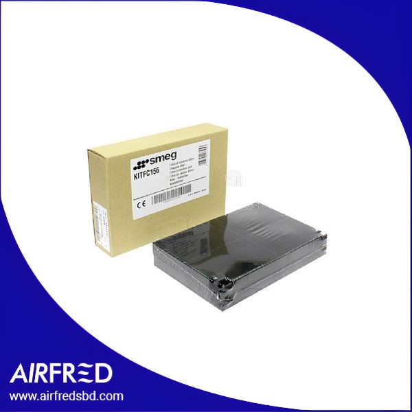 Conjunto de 2 filtros de carbono rectangulares para campana extractora