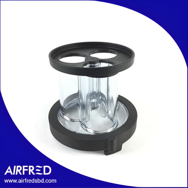 Tapa de plástico para cuenco de robot de cocina