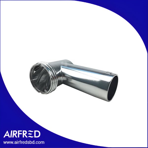 Cuerpo de repuesto para picadora de carne, acero inoxidable, gris. SS-1530000260