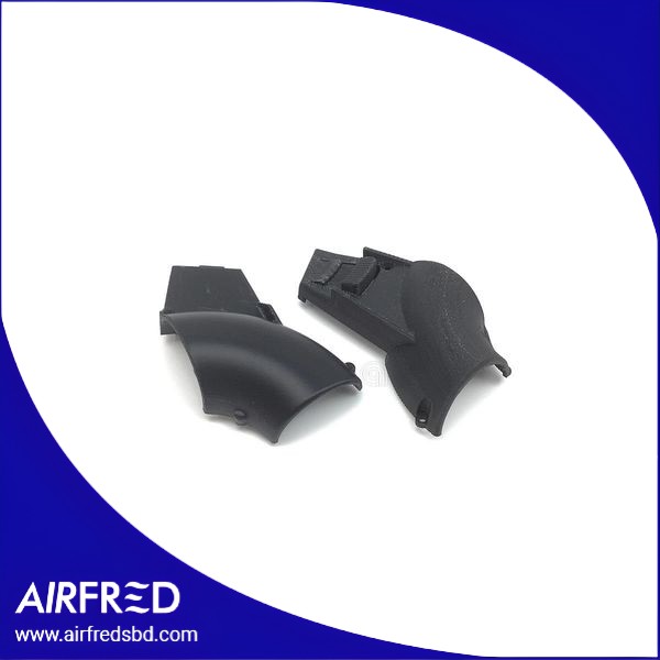 Soporte flexible 3D negro para aspiradora