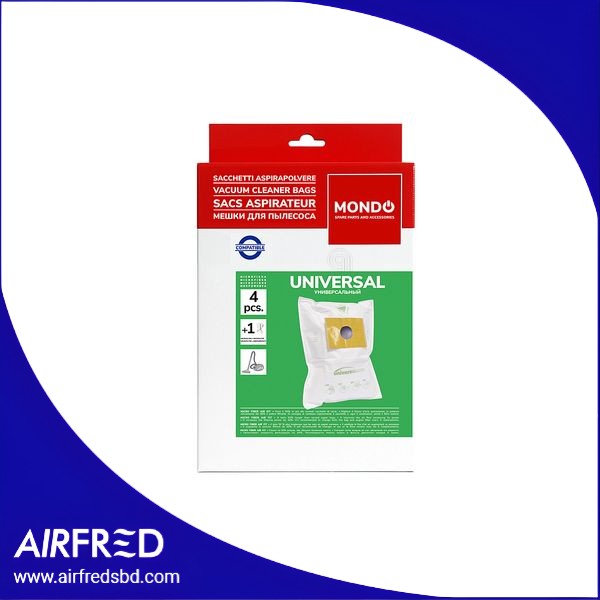 Conjunto de 4 bolsas de papel para aspiradora UNI202M