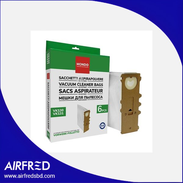 Conjunto de bolsas de microfibra VKF050 para aspiradora.