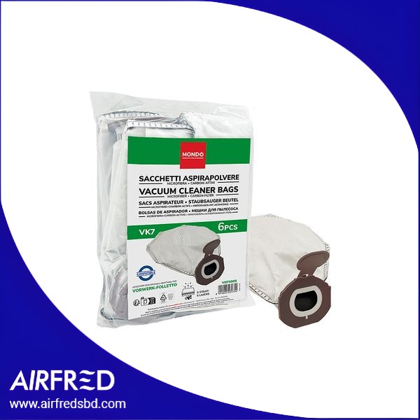 Conjunto de bolsas de polvo para aspiradora compatible VK7