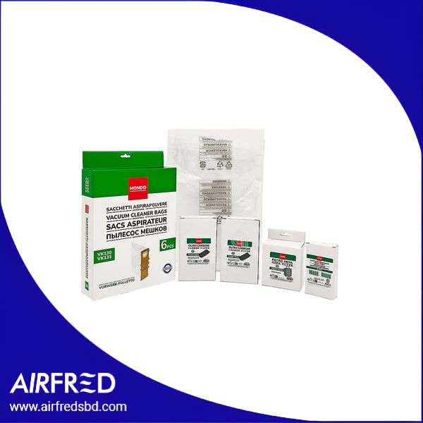 Conjunto de mantenimiento para aspiradora con bolsas y filtros