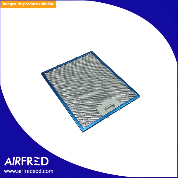Filtro de metal 2+1+1 1MG 320X259X9 original para campana extractora ELICA SKU: ELIACC0000136