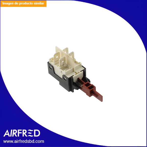 Interruptor original para lavavajillas Whirlpool e Indesit SKU: 481290508367