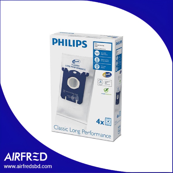 Set de 4 bolsas originales para aspiradora Philips FC8021-03 SKU: FC8021-03